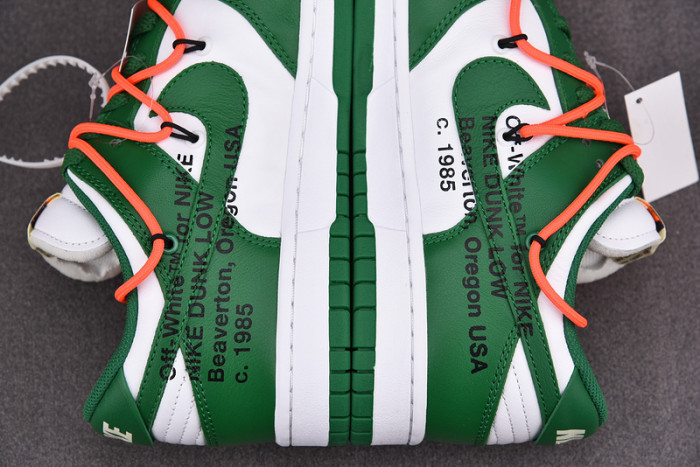 OFW x Nike Dunk Low  green white CT0856-100