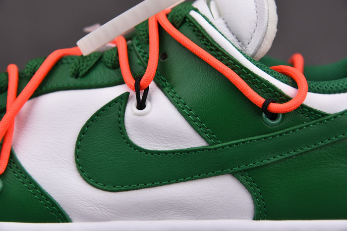OFW x Nike Dunk Low  green white CT0856-100
