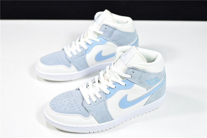 AirJordan 1 Mid Mixed Textures Blue  DA4666-100