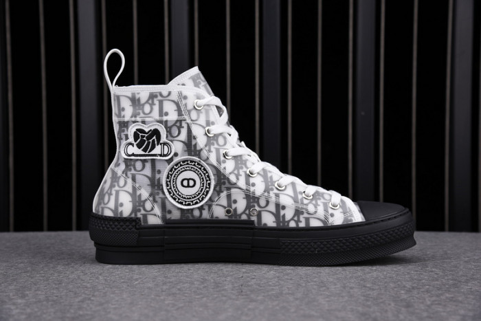 B23 OBLIQUE HIGH TOP SNEAKERS T00480H053