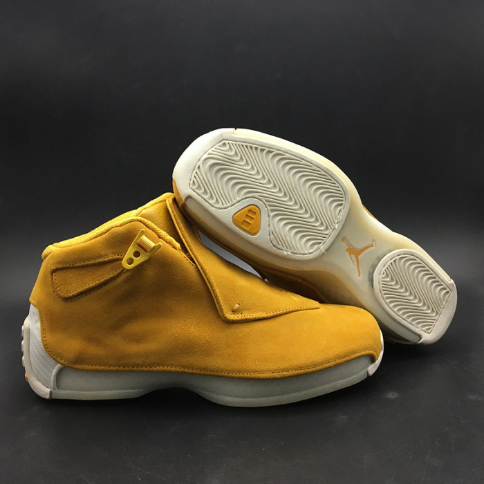 Air Jordan 18 Yellow Suede  AA2494-701