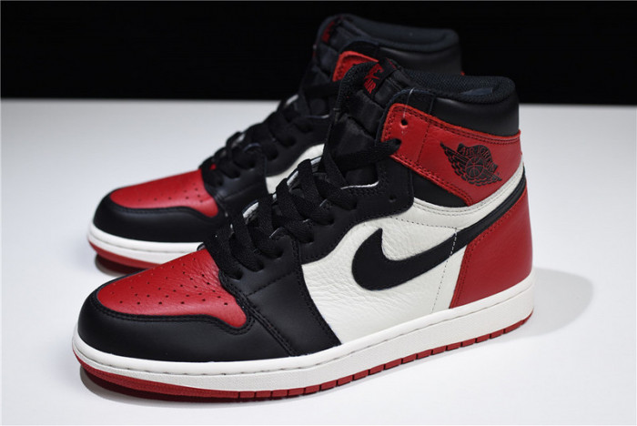 Air Jordan 1 Retro High OG Bred Toe  555088-610