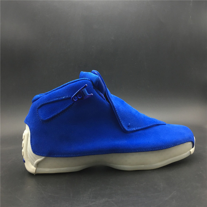Air Jordan 18 Blue Suede AA2494-401