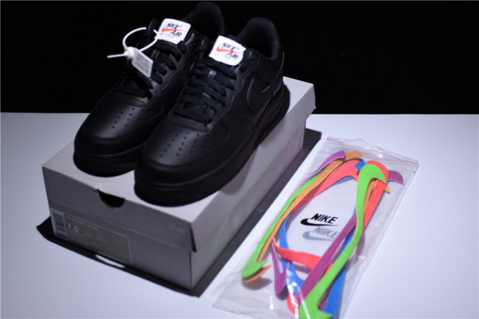 Nike Air Force 1 Velcro Pack Black  AH8462-002