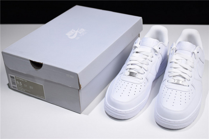 Nike Air Force 1 07 All Triple White Classic  Shoes Sneakers AF1 315122-111