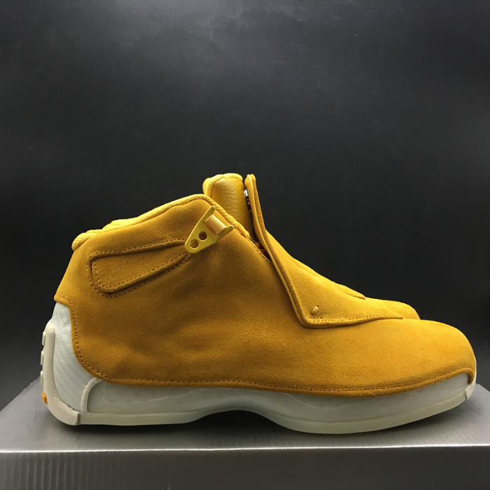 Air Jordan 18 Yellow Suede  AA2494-701