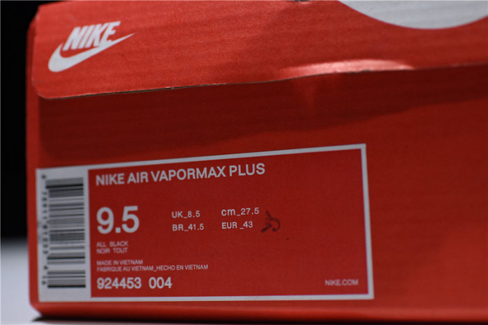 Nike Air VaporMax Plus Triple Black  924453-004