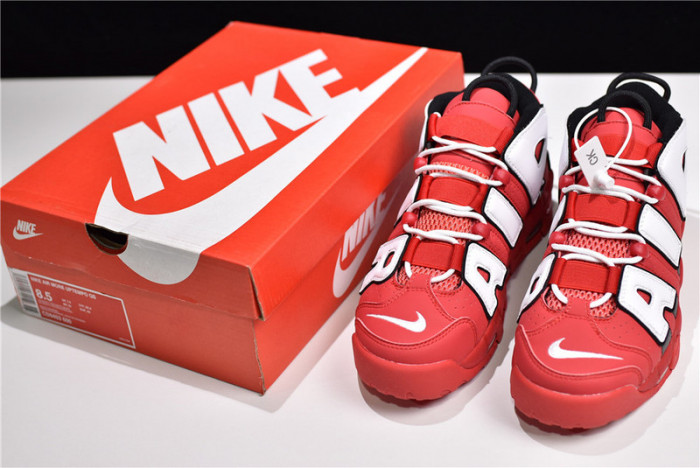 Nike Air More Uptempo University Red Black White  CD9403-600