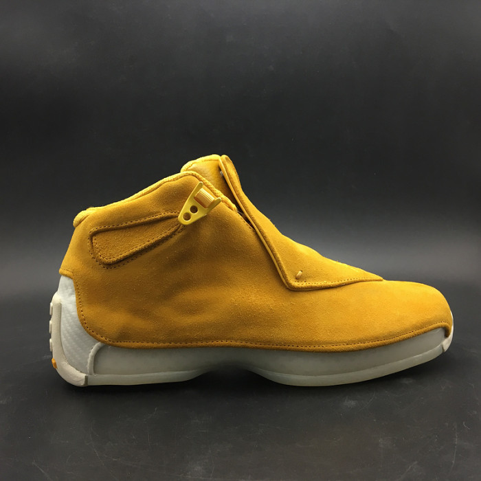 Air Jordan 18 Yellow Suede  AA2494-701