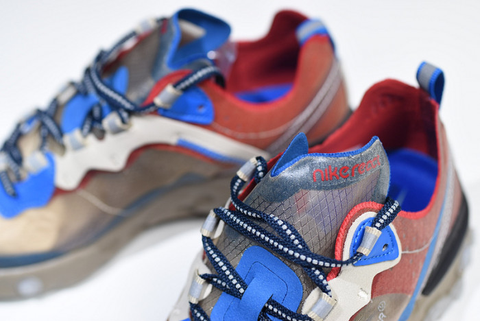 Undercover x Nike React Element 87 Khaki Red  BQ2718-200