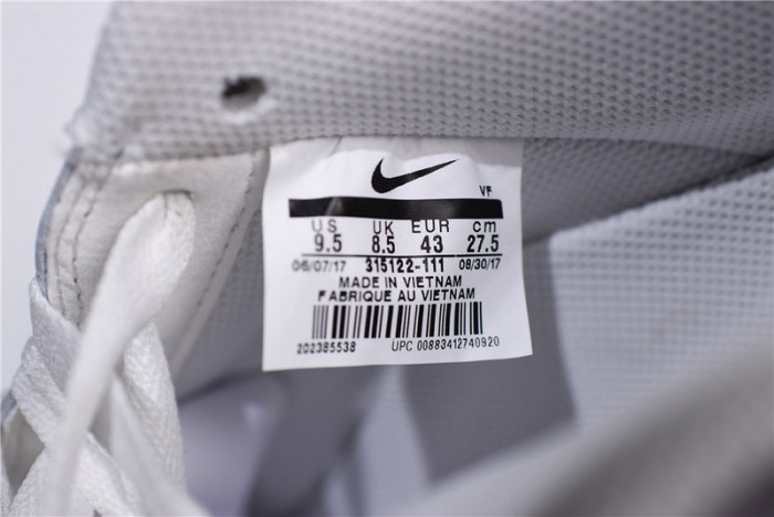 Nike Air Force 1 07 All Triple White Classic  Shoes Sneakers AF1 315122-111