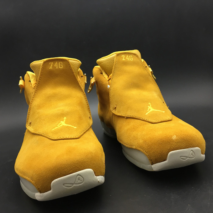Air Jordan 18 Yellow Suede  AA2494-701