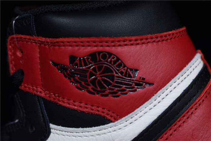Air Jordan 1 Retro High OG Bred Toe  555088-610