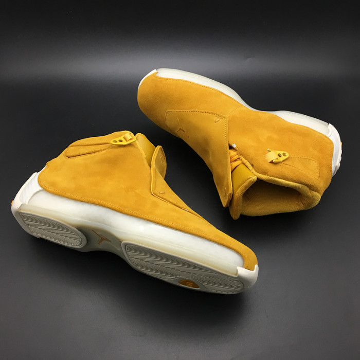Air Jordan 18 Yellow Suede  AA2494-701