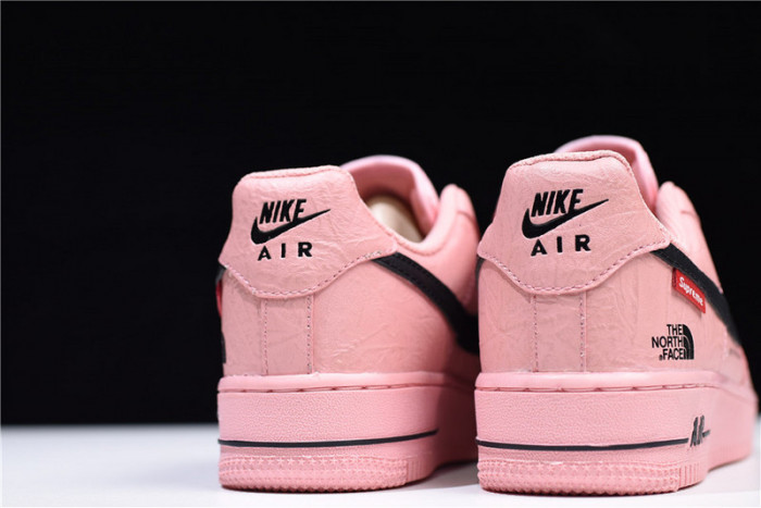 Supreme x The North Face x Nike Air Force 1  PINK AR3066-800