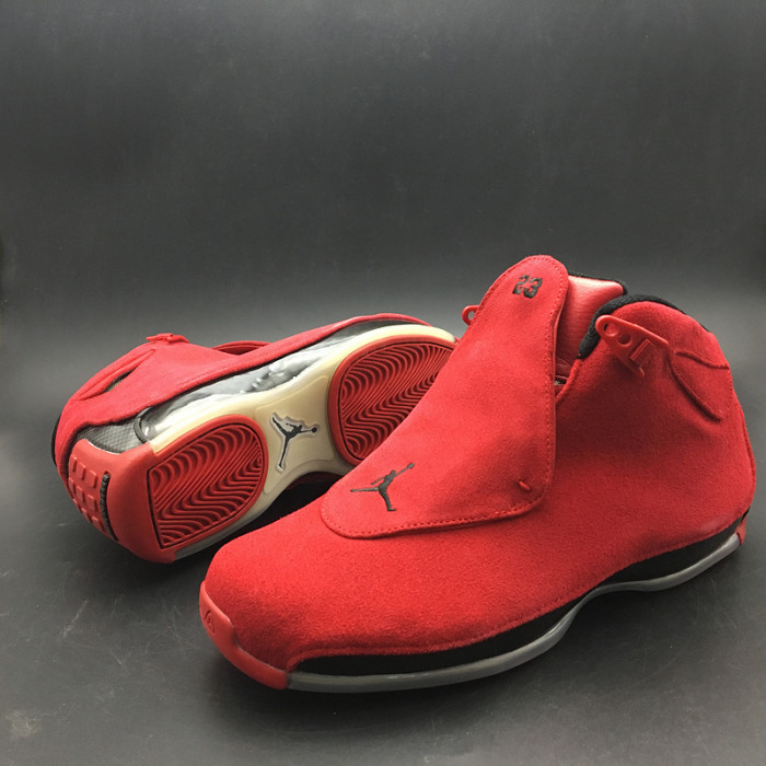 Air Jordan 18 RED  Suede AA2494-106