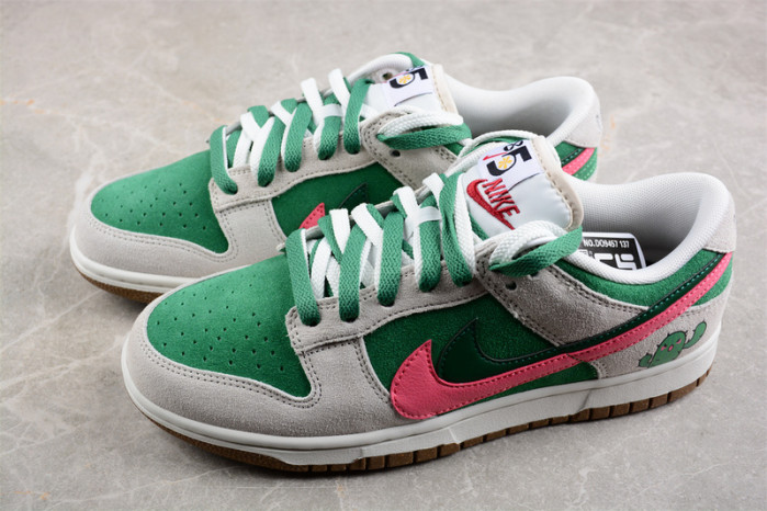 Nike SB Dunk Low 85 Grey Green Pink DO9457-137