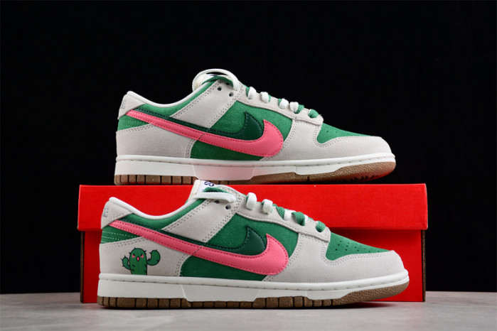 Nike SB Dunk Low 85 Grey Green Pink DO9457-137