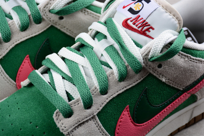Nike SB Dunk Low 85 Grey Green Pink DO9457-137
