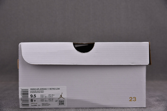 Air Jordan 11 Low “Pure Violet” AH7860-101