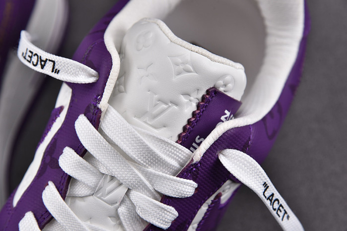 NIKE LOW AIR FORCE 1 X purple white