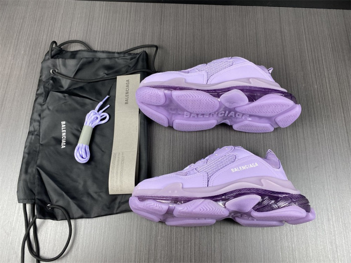 TRIPLES TRAINER CLEAR SOLE SNEAKERS 3000018