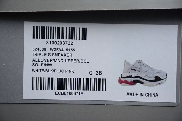 TRIPLES TRAINER SNEAKERS 2000043