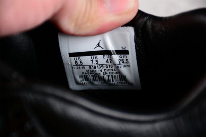 Air Jordan 4 Retro Pony Hair Black 819139-010
