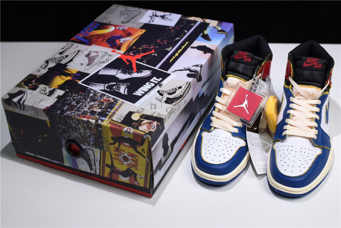 Jordan 1 Retro High Union Los Angeles Blue  BV1300-146
