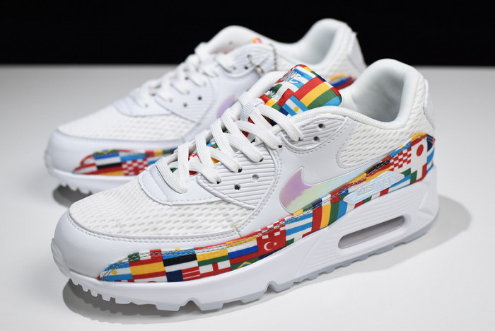 NIKE AIR MAX 90 NIC QS "INTERNATIONAL FLAG PACK"  A05119 100