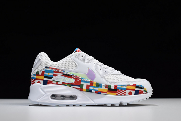 NIKE AIR MAX 90 NIC QS "INTERNATIONAL FLAG PACK"  A05119 100