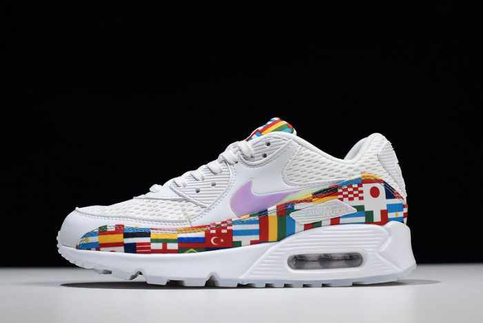NIKE AIR MAX 90 NIC QS "INTERNATIONAL FLAG PACK"  A05119 100