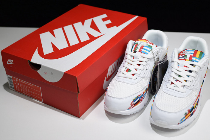 NIKE AIR MAX 90 NIC QS "INTERNATIONAL FLAG PACK"  A05119 100