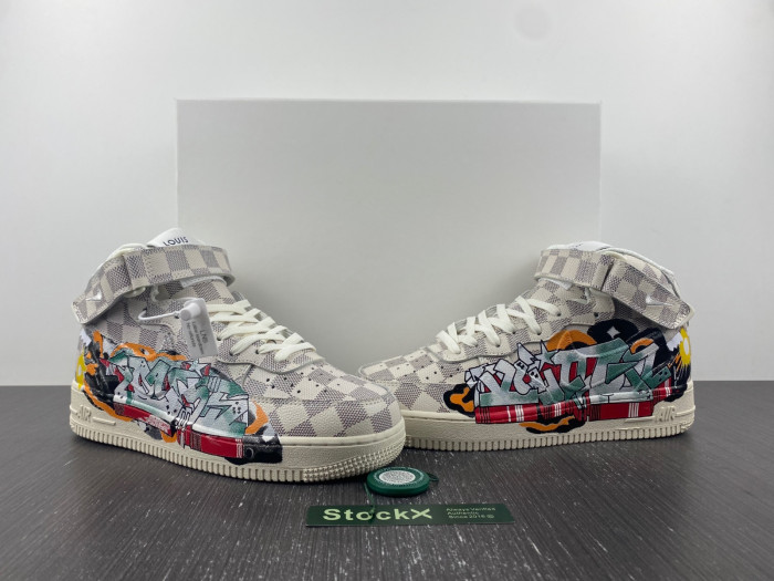 Nike Air Force 1 Mid x LOUIS VUITTON LV 