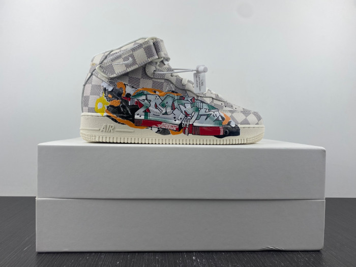 Nike Air Force 1 Mid x LOUIS VUITTON LV 