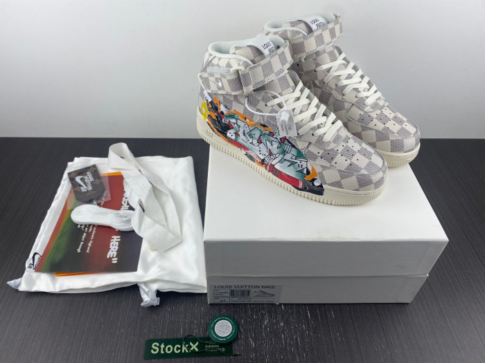 Nike Air Force 1 Mid x LOUIS VUITTON LV 