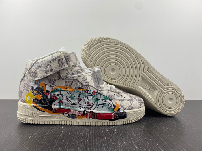 Nike Air Force 1 Mid x LOUIS VUITTON LV 