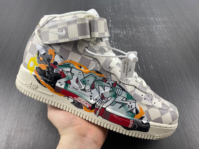 Nike Air Force 1 Mid x LOUIS VUITTON LV 