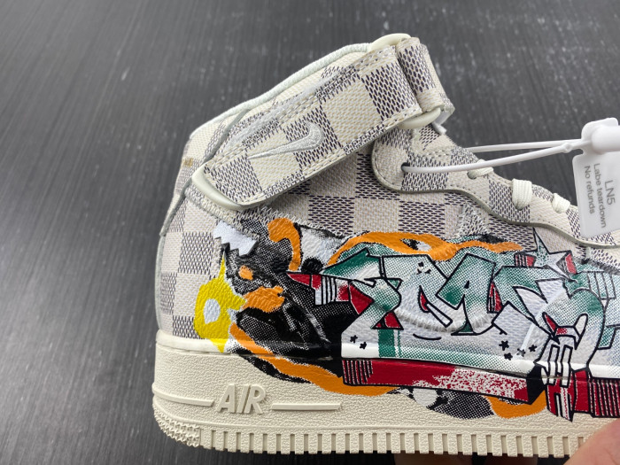 Nike Air Force 1 Mid x LOUIS VUITTON LV 
