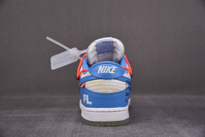 OFW x Nike Dunk Low  White Blue CT0856-403