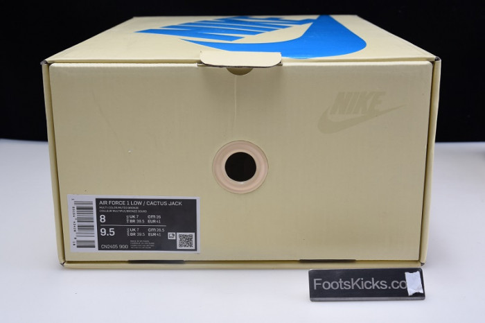 Travis Scott Nike Air Force 1 Low CN2405-900