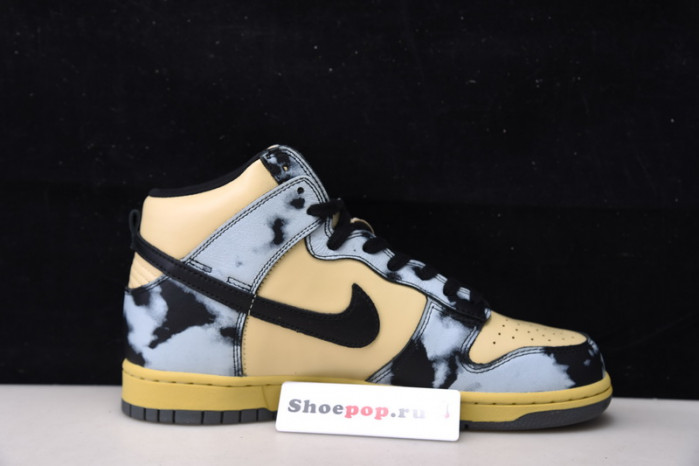 Nike Dunk High 1985 Black Acid Wash  DD9404-700