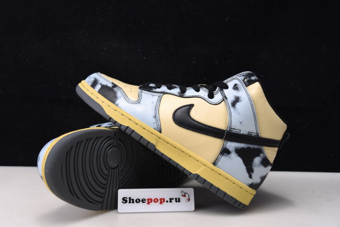 Nike Dunk High 1985 Black Acid Wash  DD9404-700