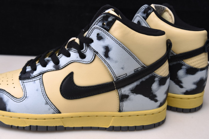 Nike Dunk High 1985 Black Acid Wash  DD9404-700
