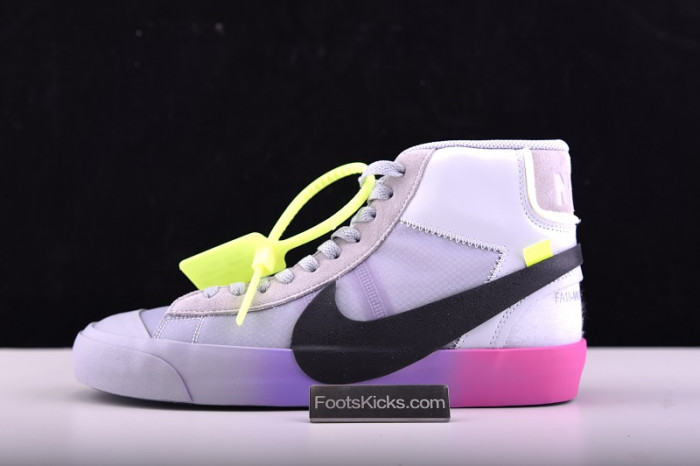 Nike Blazer Mid OFW Wolf Grey Serena "Queen"  AA3832-002