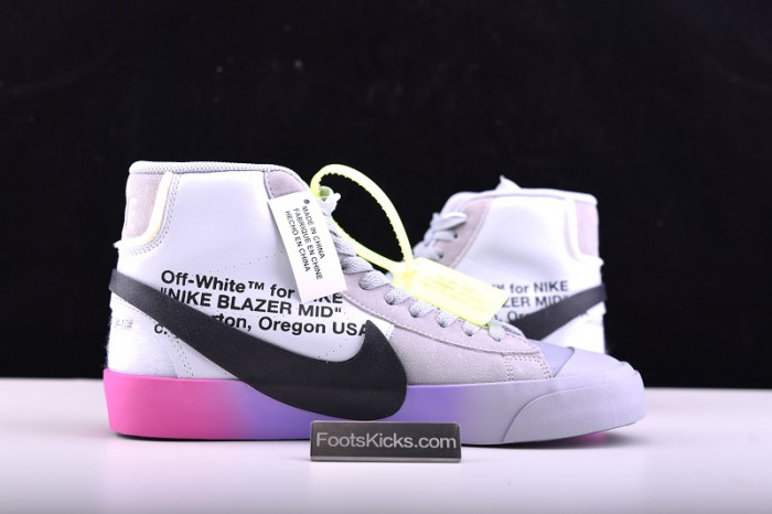 Nike Blazer Mid OFW Wolf Grey Serena "Queen"  AA3832-002