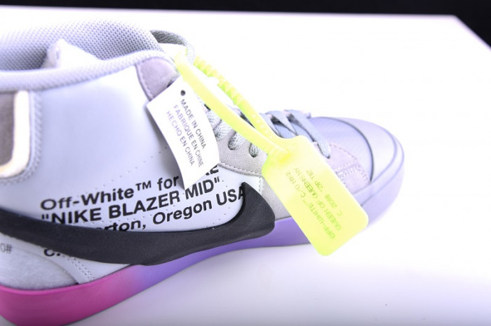 Nike Blazer Mid OFW Wolf Grey Serena "Queen"  AA3832-002