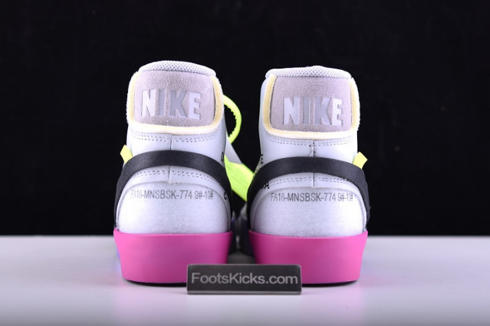 Nike Blazer Mid OFW Wolf Grey Serena "Queen"  AA3832-002