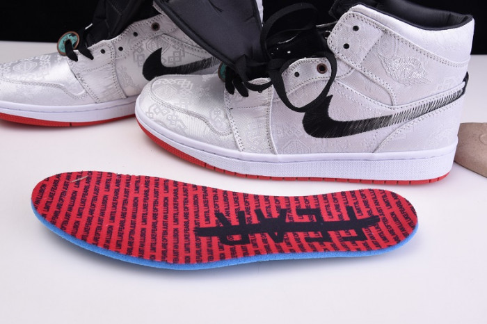 CLOT Air Jordan 1 Mid Fearless CU2804-100