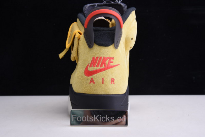 Travis Scott Air Jordan 6 yellow  Cactus Jack CN1084-300